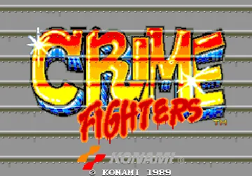 Crime Fighters (World 2 Players) screen shot title